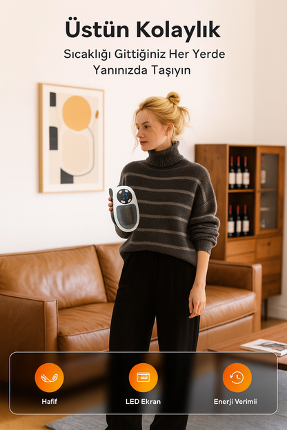 AL- ISIT Ev, Ofis ve Seyahat İçin Portatif Isıtıcı