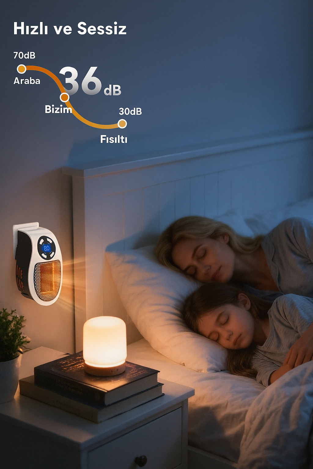 AL- ISIT Ev, Ofis ve Seyahat İçin Portatif Isıtıcı